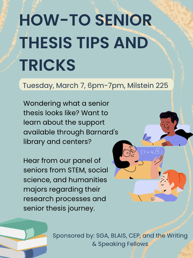 thesis tips and tricks